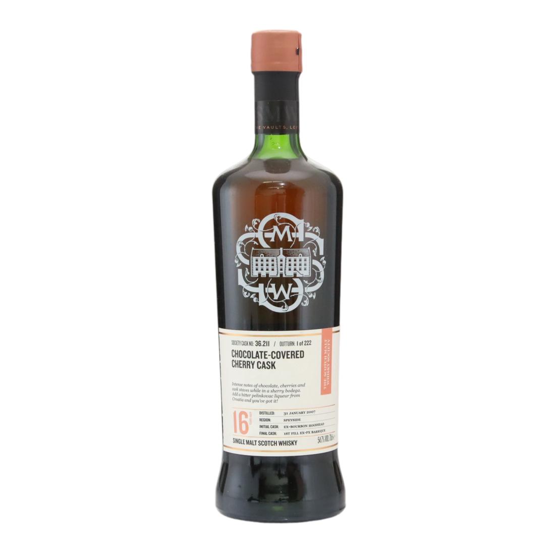 Benrinnes 2007 Smws 16 36211 Chocolatecovered Cherry Cask