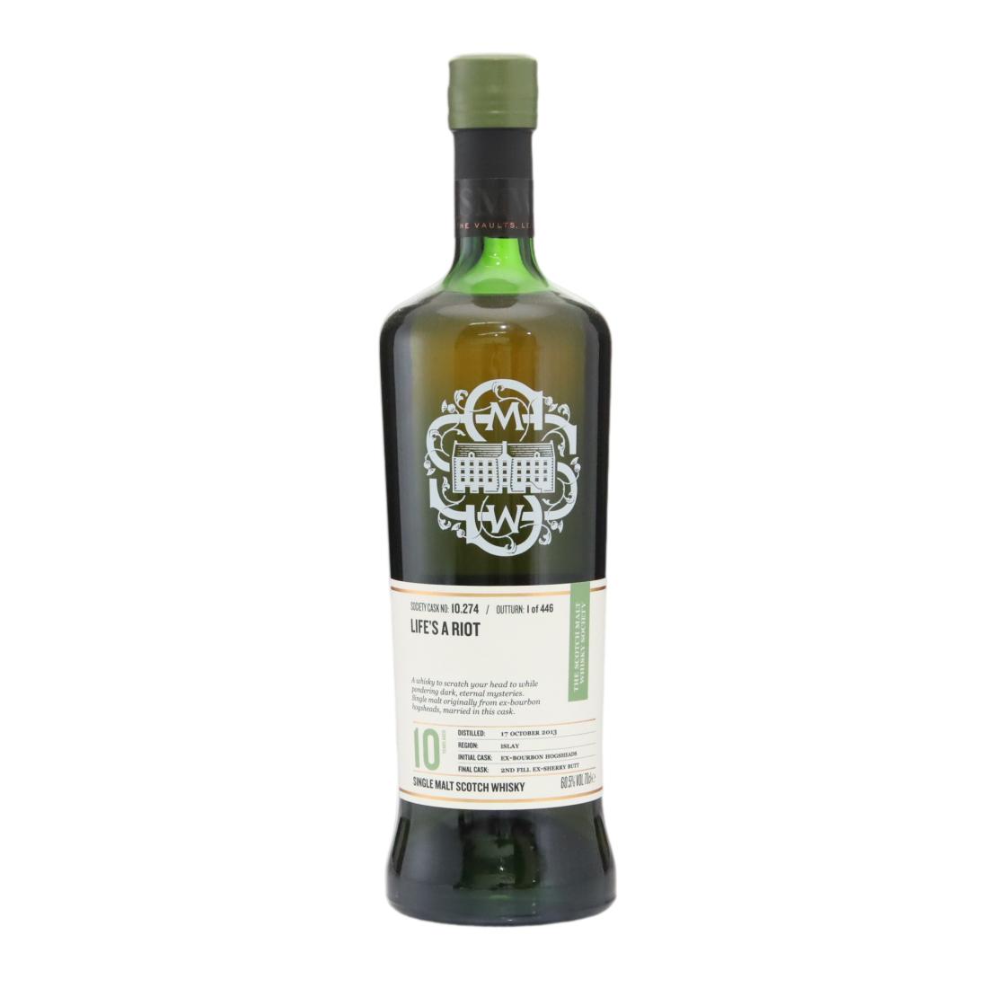Bunnahabhain 2013 Smws 10 10274 Lifes A Riot