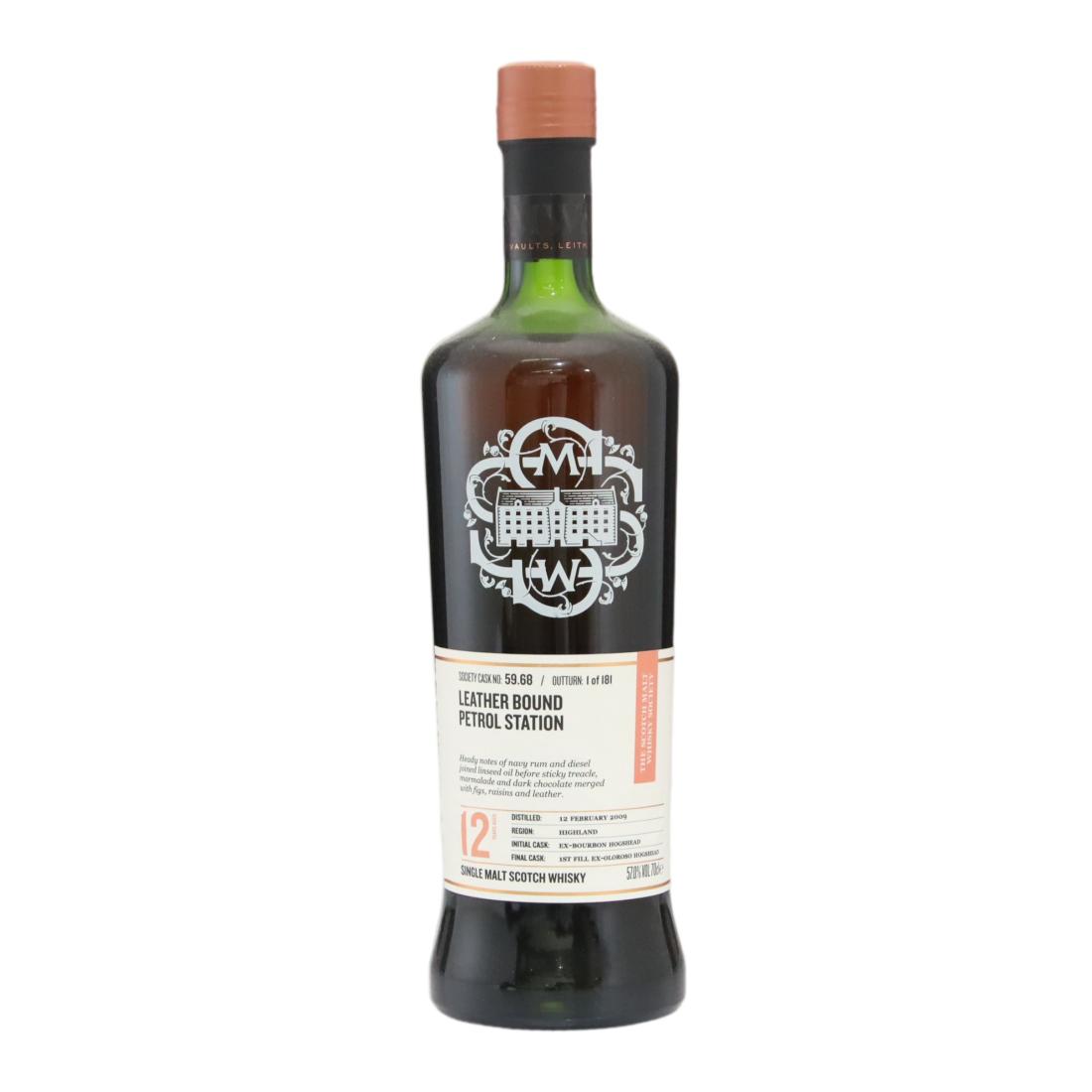Teaninich 2009 Smws 12 5968 Leather Bound Petrol Station