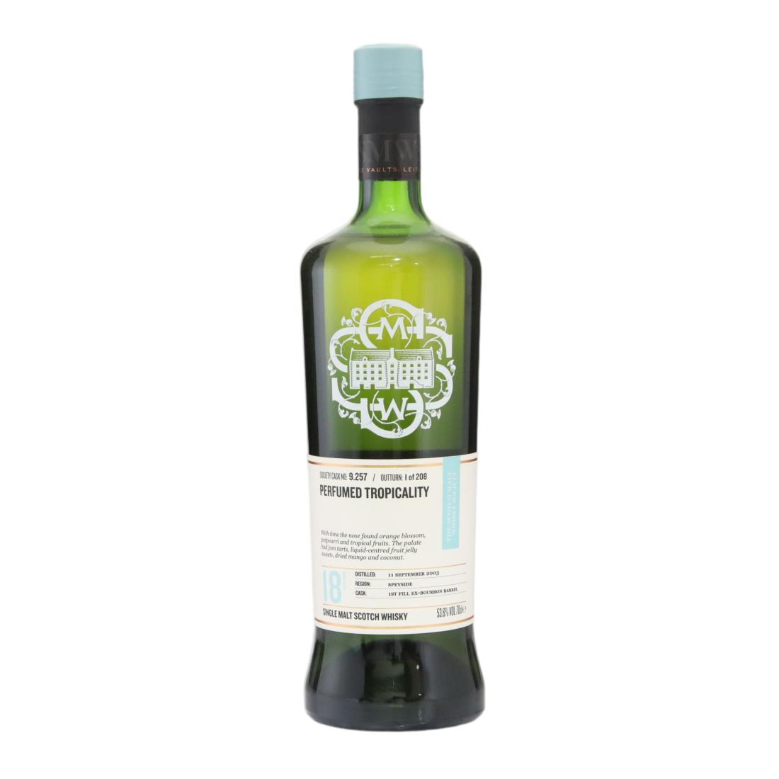 Glen Grant 2003 Smws 18 9257 Perfumed Tropicality