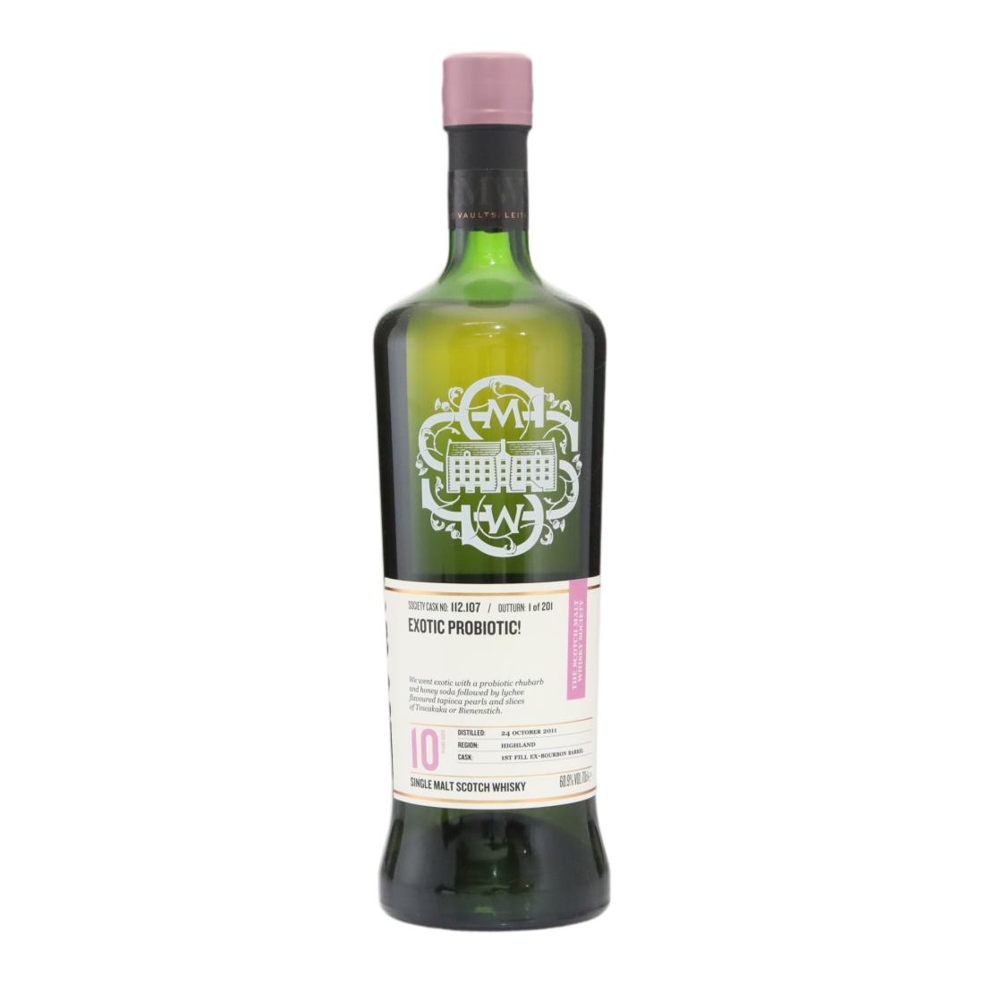Inchmurrin 2011 Smws 10 112107 Exotic Probioti