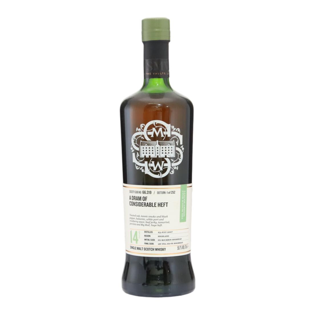 Ardmore 2007 Smws 14 66219 A Dram Of Considerable Heft