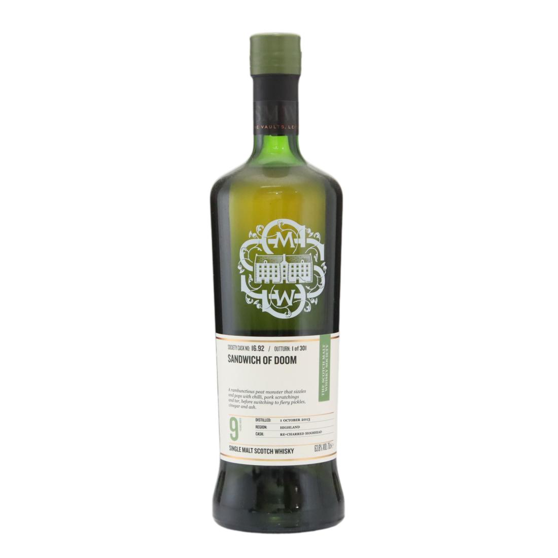 Glenturret 2013 Smws 9 1692 Sandwich Of Doom