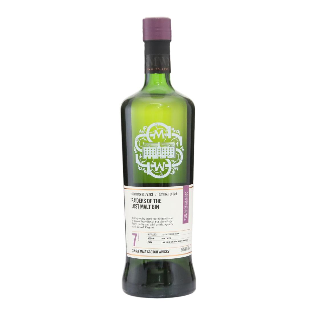 Miltonduff 2011 Smws 7 7283 Raiders Of The Lost Malt Bin