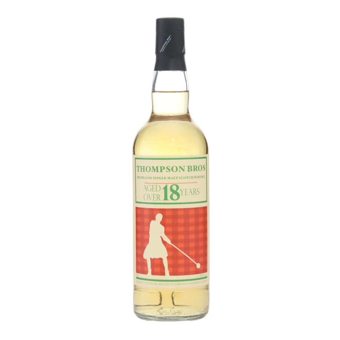 Highland Single Malt 18 Thompson Bros