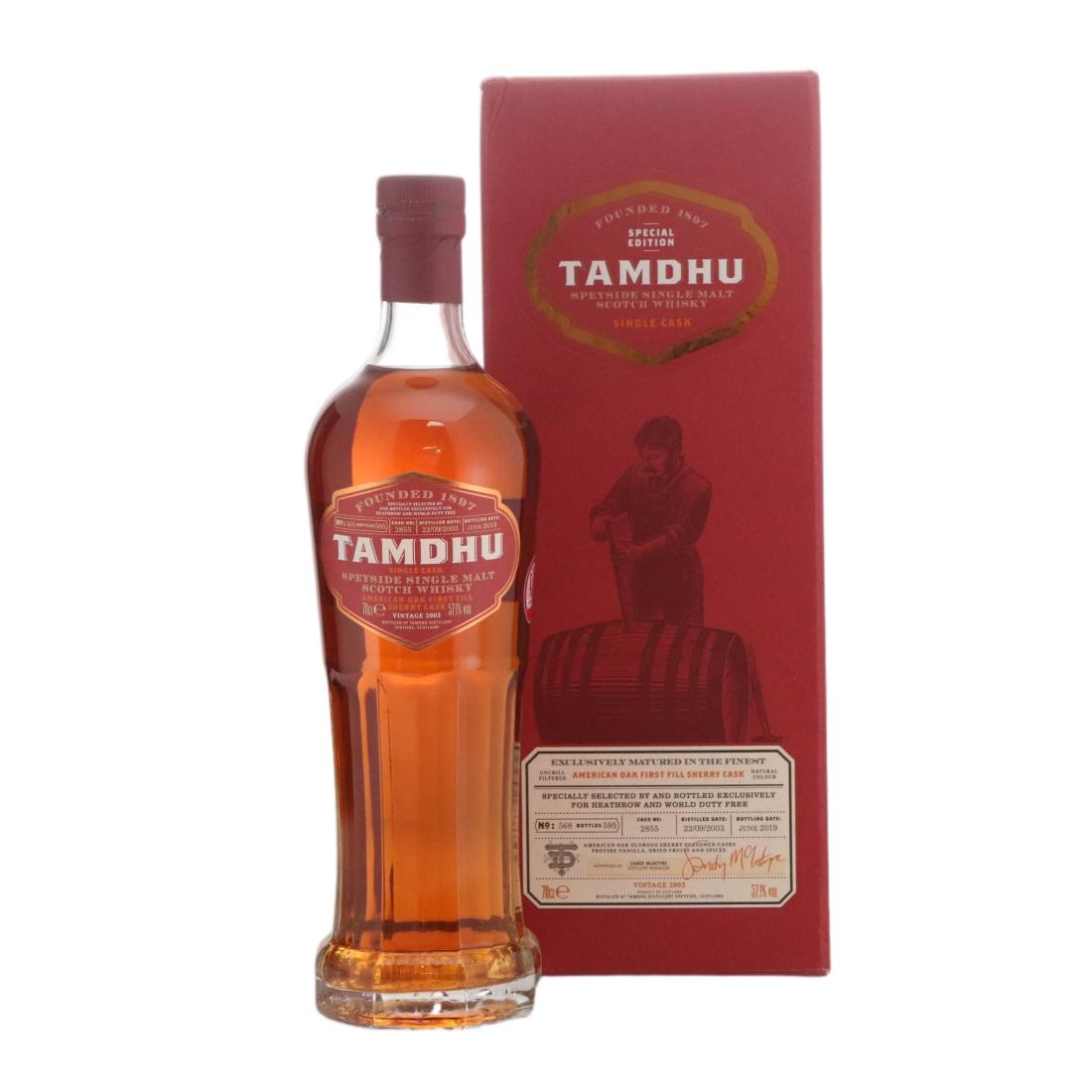 Tamdhu 2003 Single Cask 2855 Heathrow