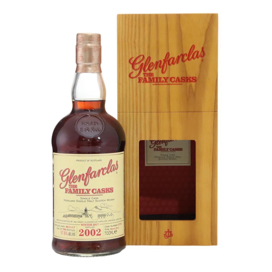 Glenfarclas 2002 The Family Casks Winter 2017