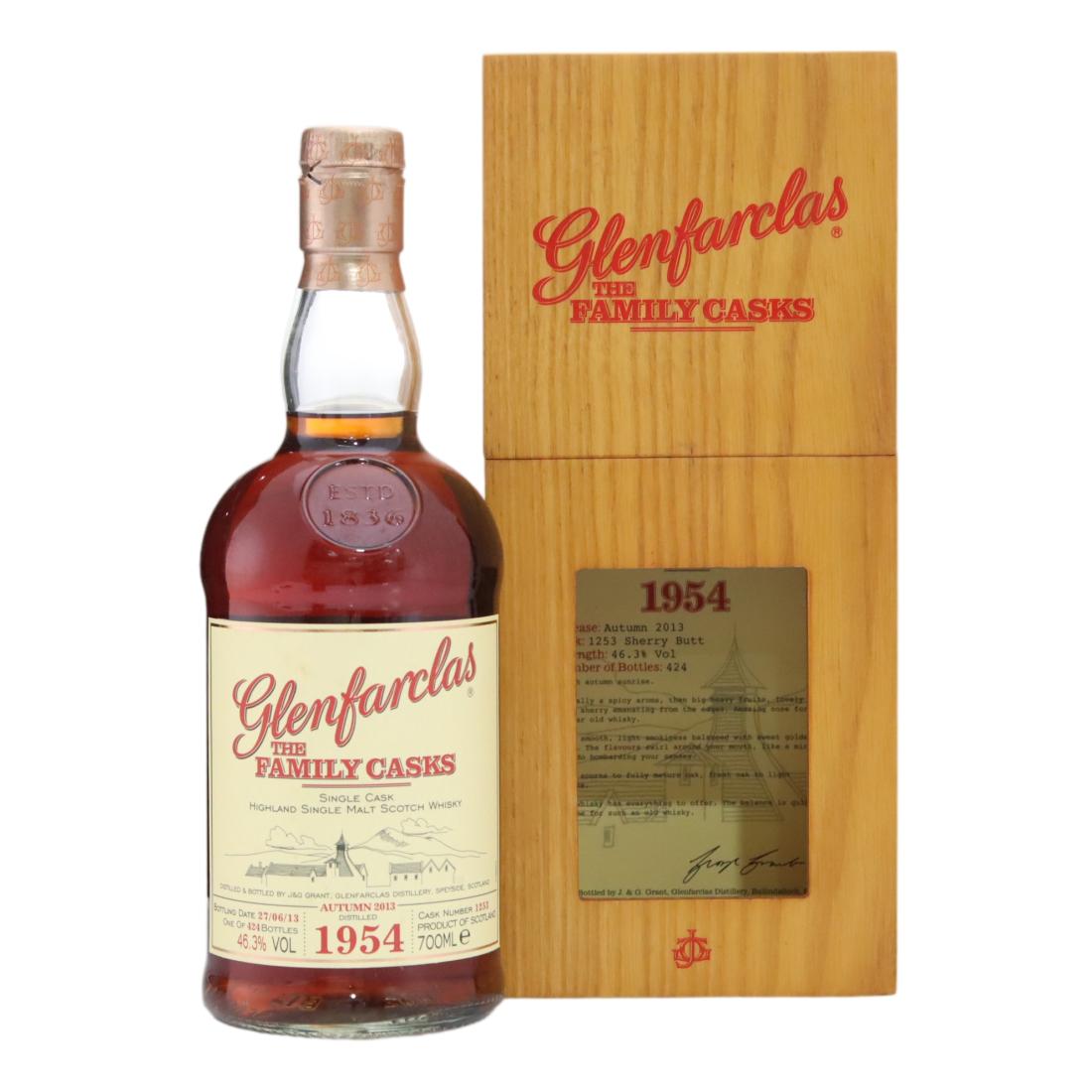 Glenfarclas 1954 The Family Casks Autumn 2013