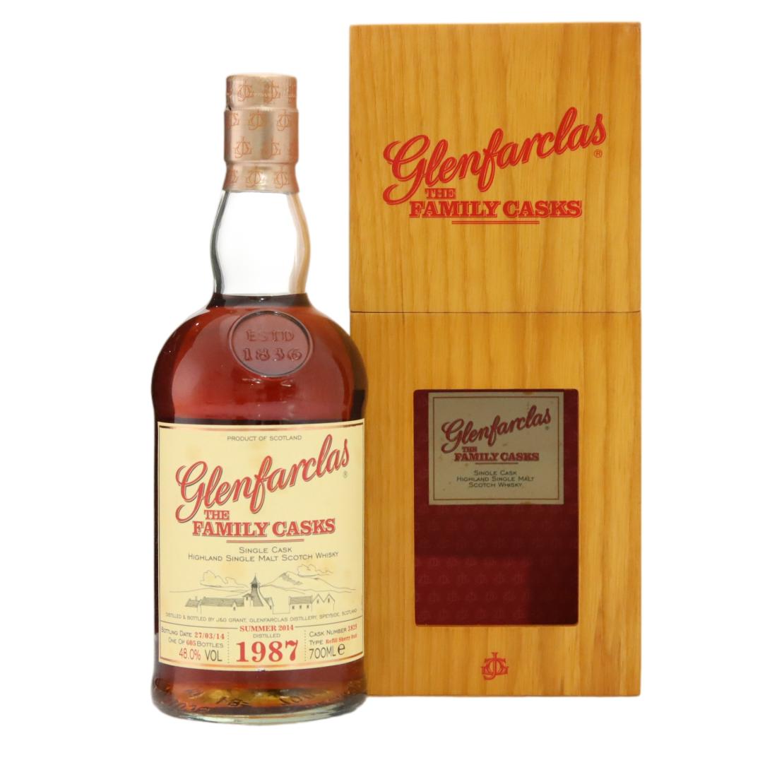 Glenfarclas 1987 The Family Casks Summer 2014