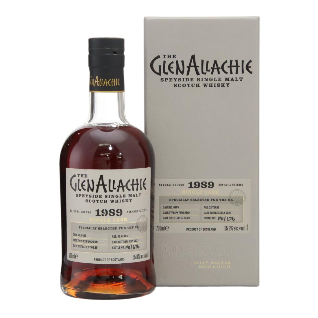 Glenallachie 1989 Single Cask 32