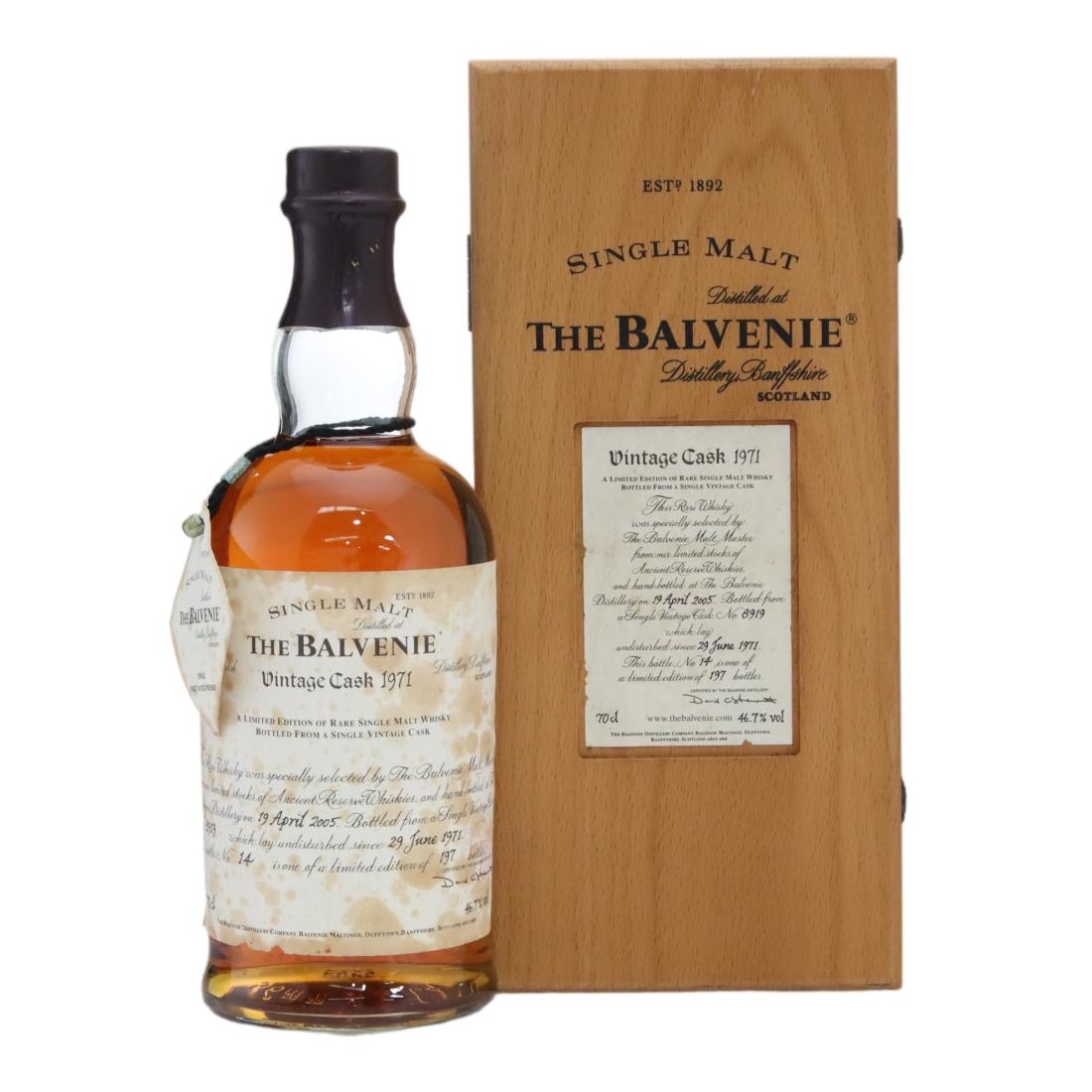Balvenie 1971 Vintage Cask