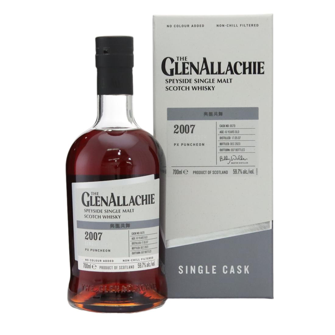 Glenallachie 2007 Single Cask 16
