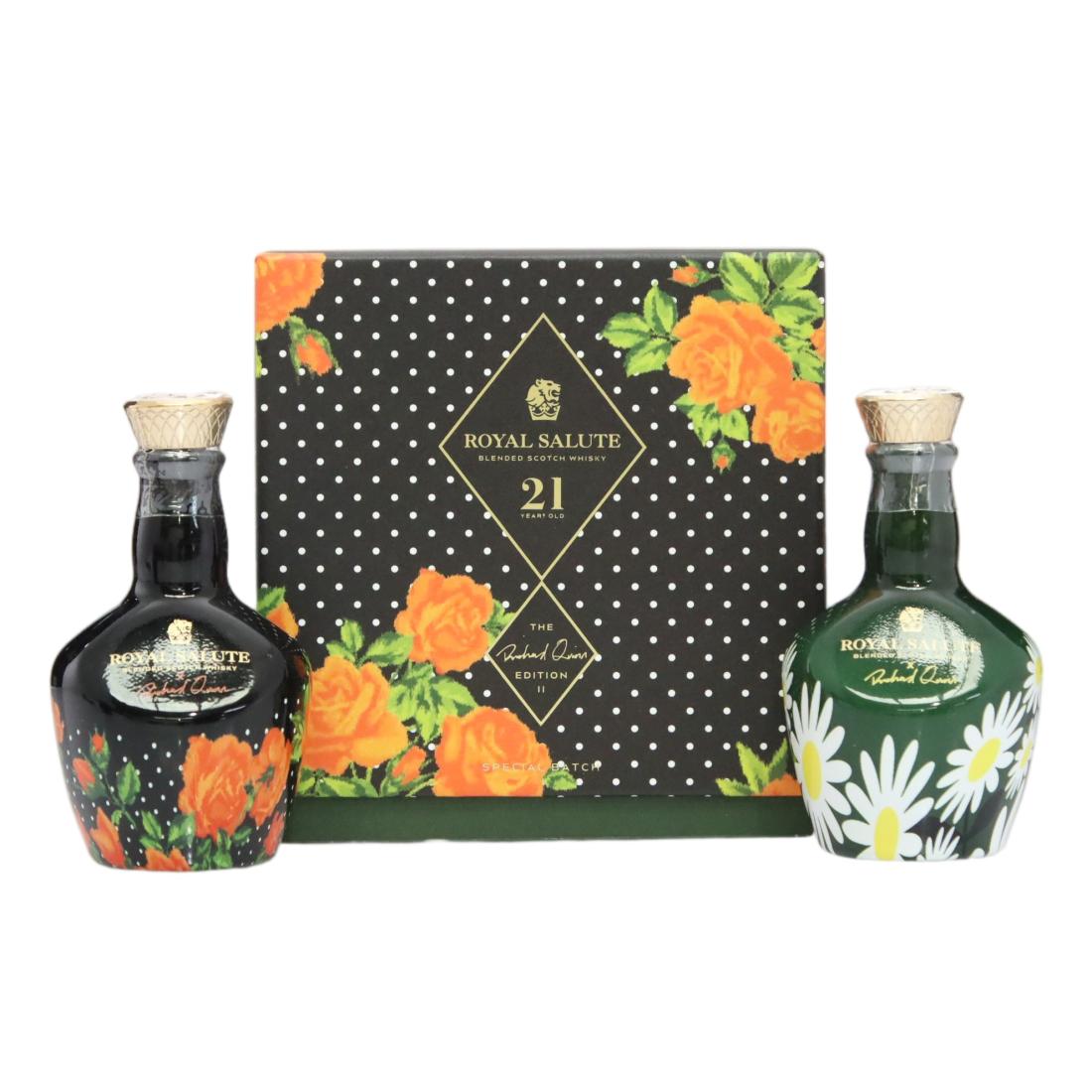 Royal Salute 21 The Richard Quinn Edition Ii Scotch Whisky Miniature Box Set