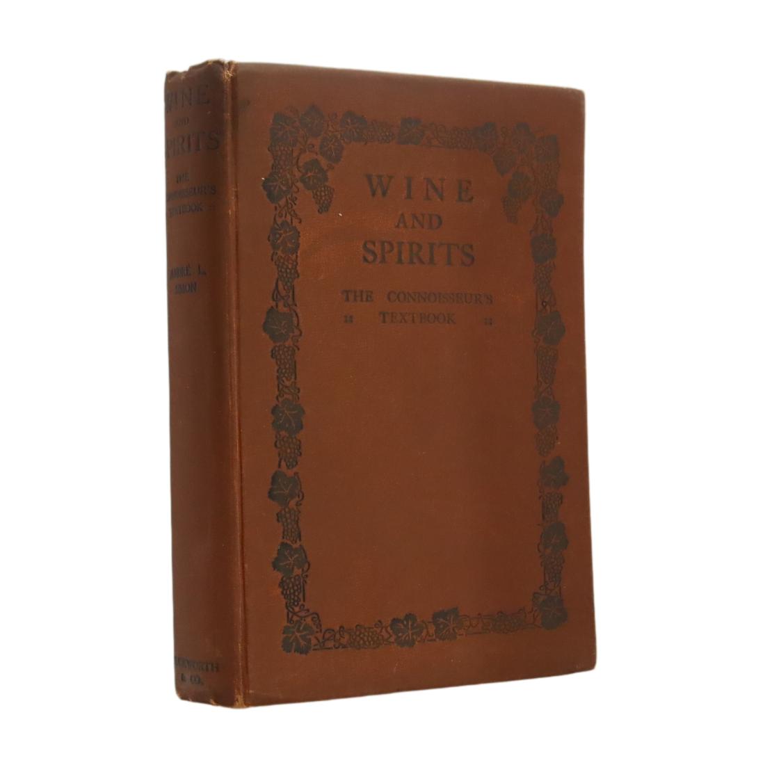 Book Wine And Spirits The Connoisseurs Textbook