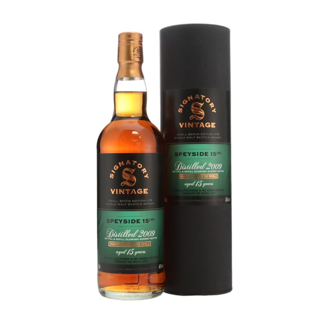 Macallan Speyside 15m 2009 Small Batch Edition 15 18