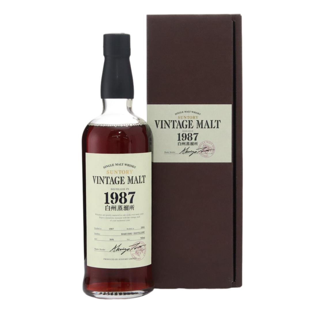 Hakushu 1987 Suntory Vintage Malt