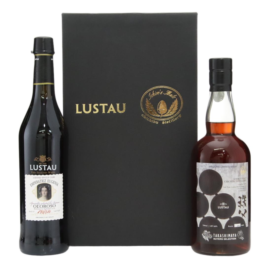 Chichibu 2013 Takashimaya Buyers Selection Ichiros Malt X Lustau Twin Pack
