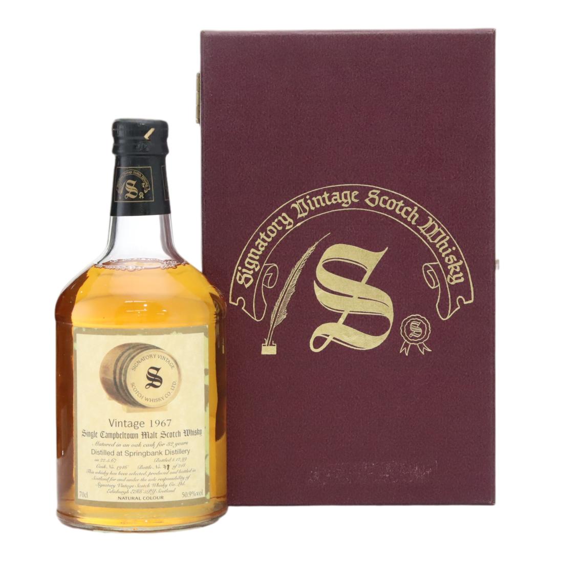 Springbank 1967 Signatory Vintage 32