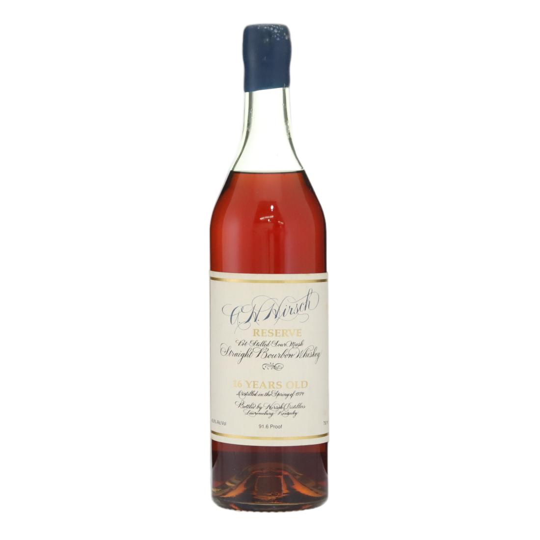 Ah Hirsch Reserve 1974 16 Straight Bourbon