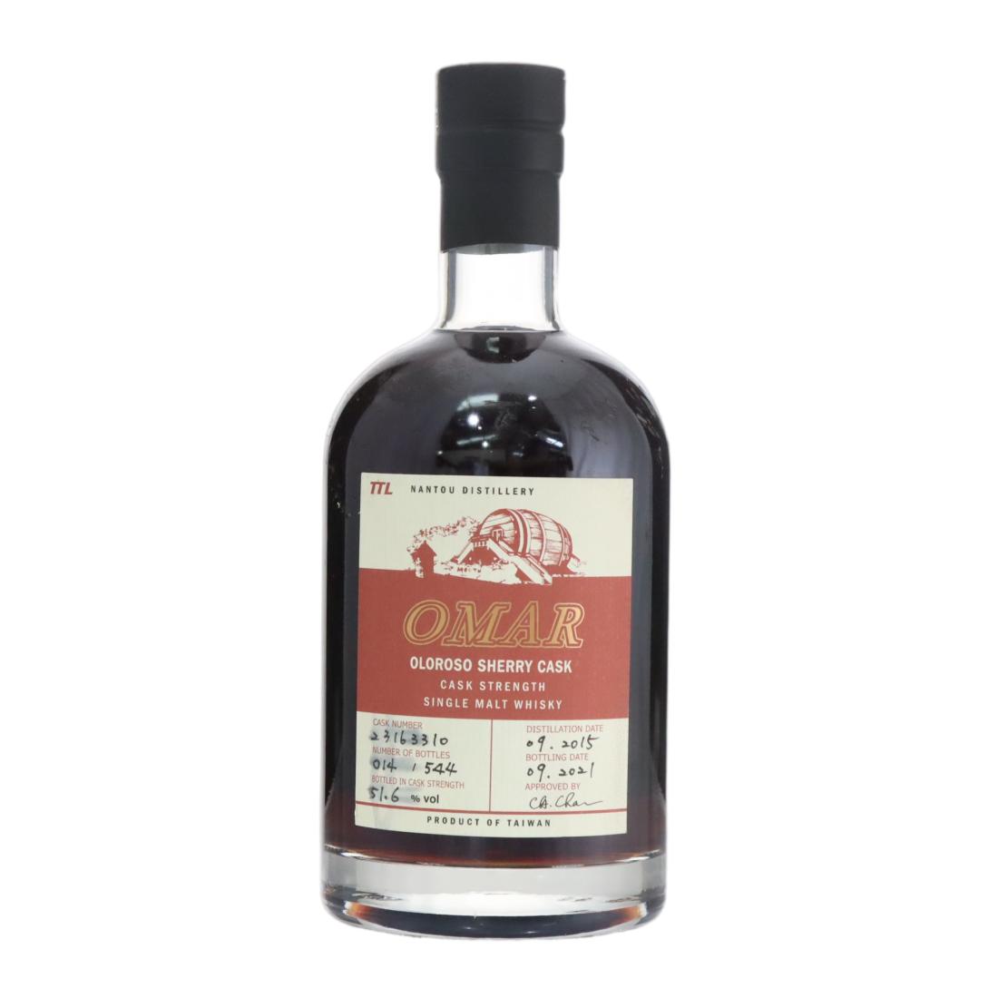 Nantou 2015 Omar Sherry Cask Single Malt