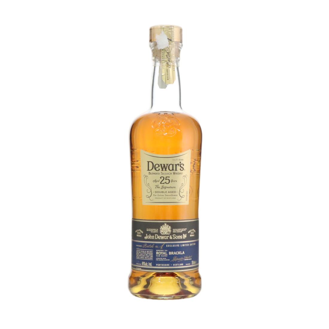 Dewars The Signature 25 Scotch Whisky Batch No 1