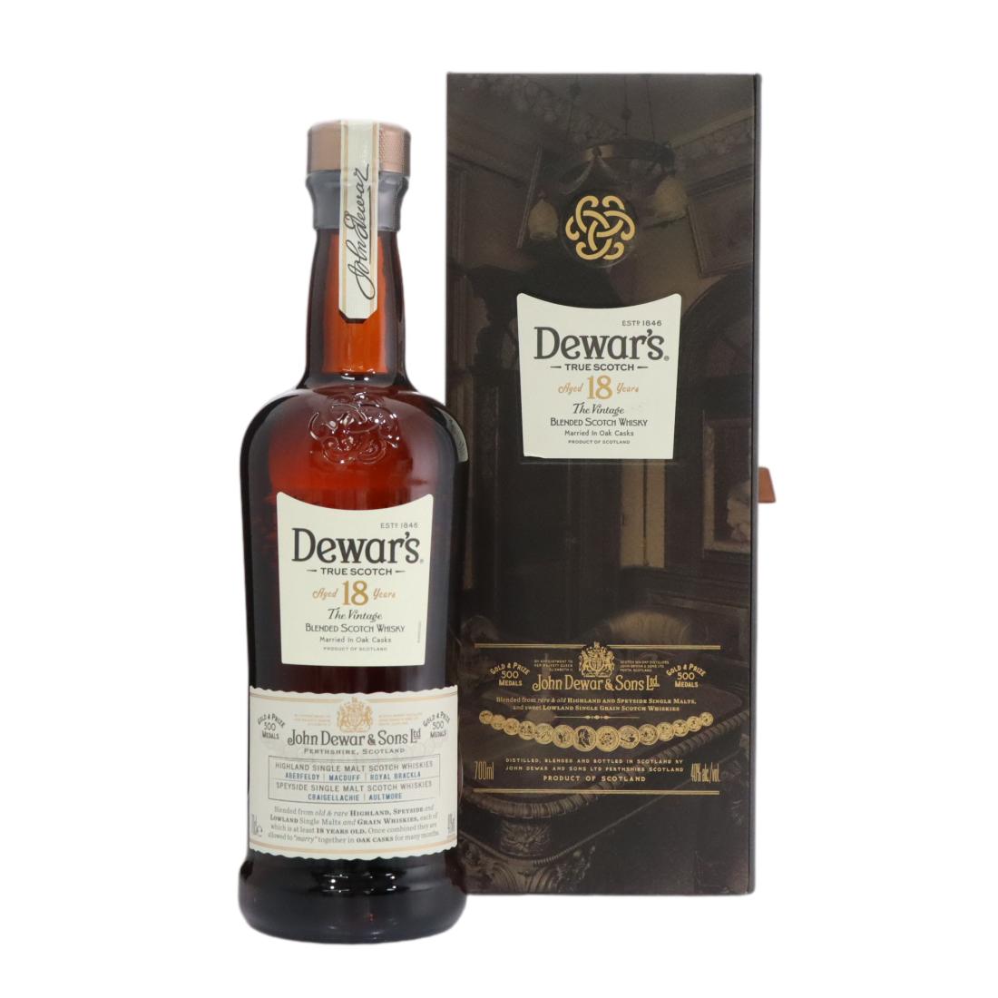 Dewars 18 The Vintage