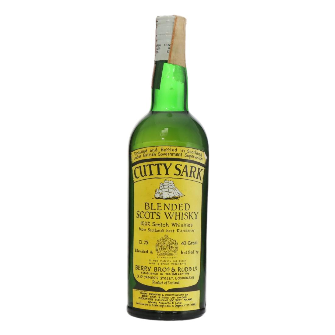 Cutty Sark Blended Scots Whisky