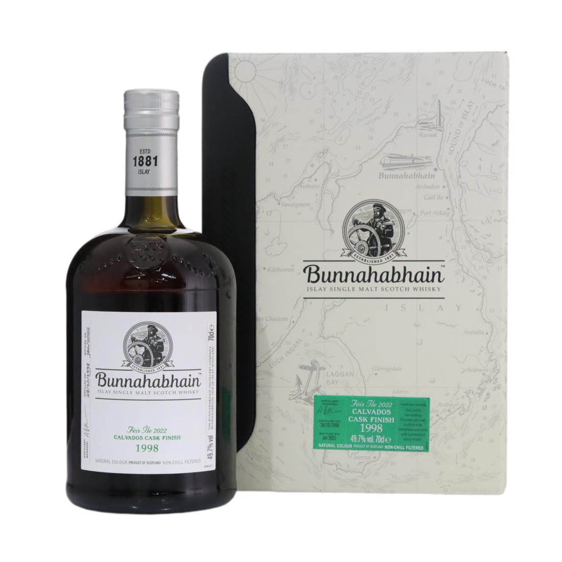 Bunnahabhain 1998 Calvados Finish 23 Fis Le 2022