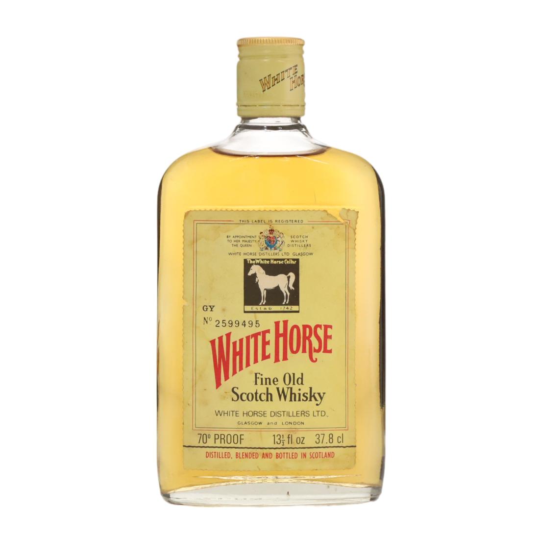 White Horse Scotch Whisky Half Bottle