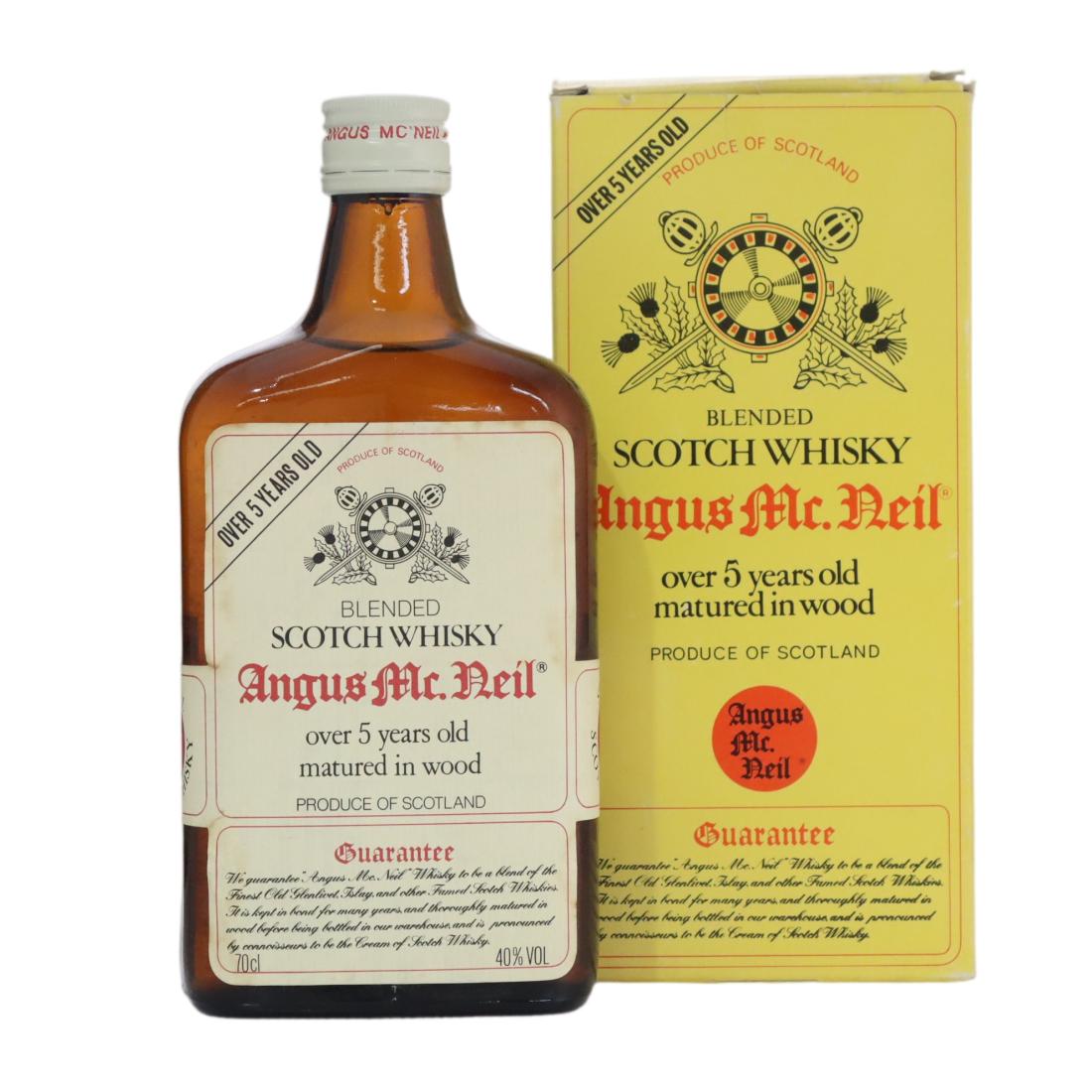 Angus Mcneil Over 5 Scotch Whisky