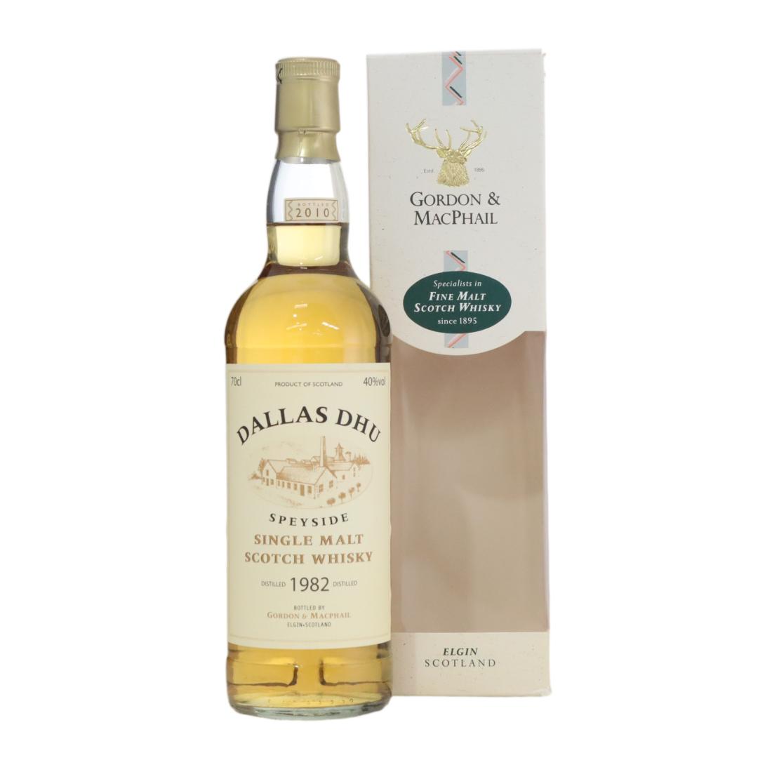 Dallas Dhu 1982 Gordon And Macphail Bottled 2010