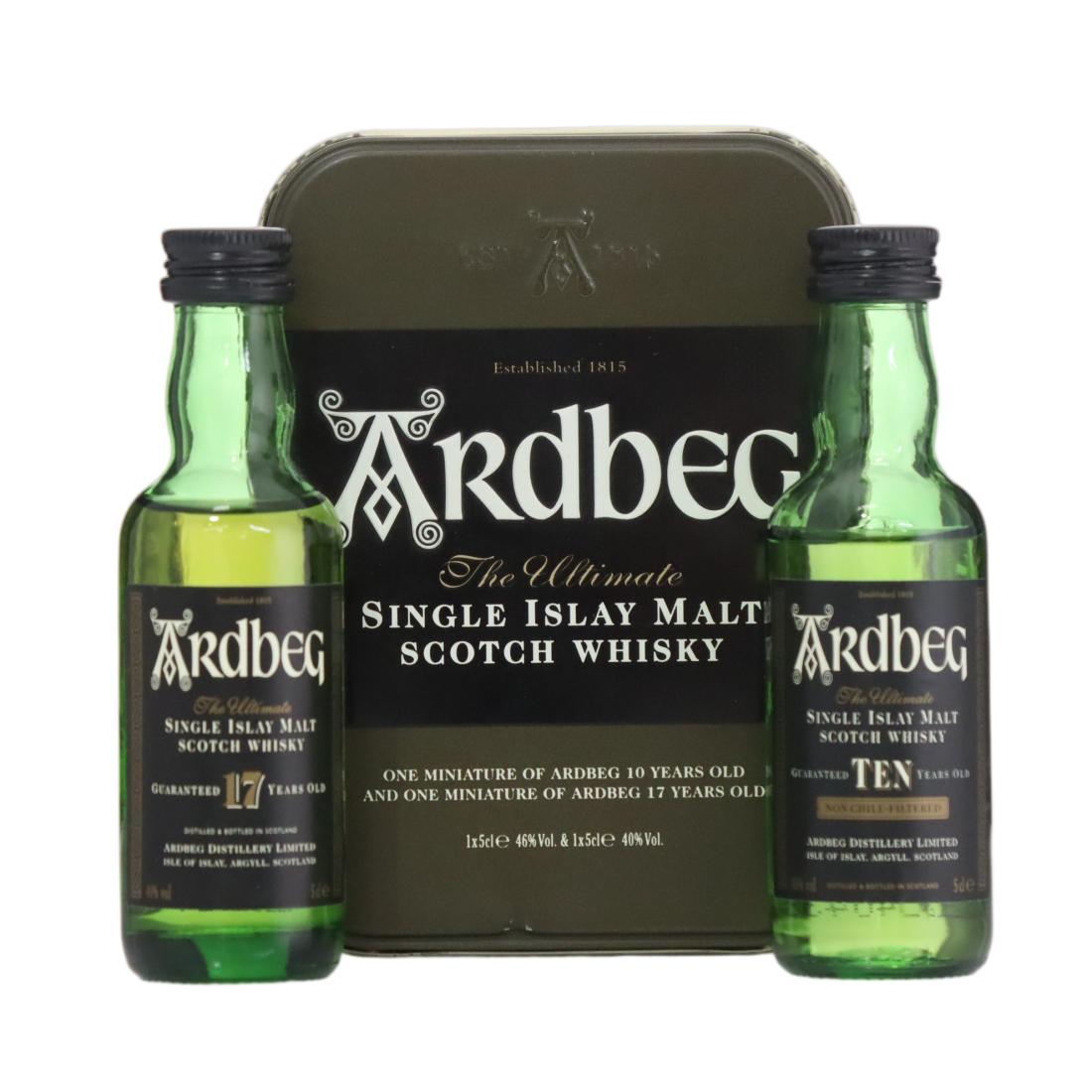 Ardbeg Ten 10 17 Miniature Box Set