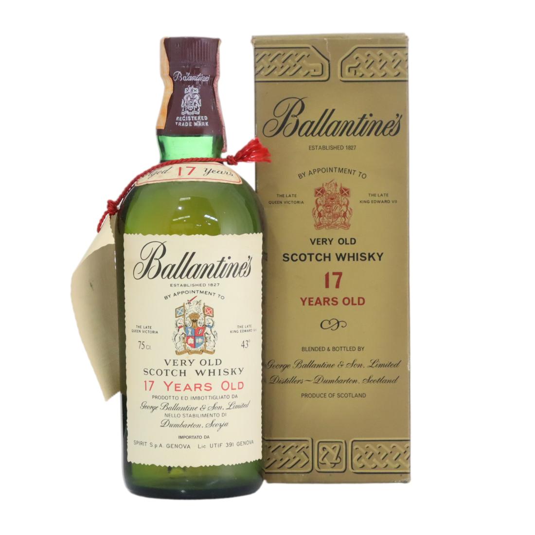 Ballantines 17 Scotch Whisky