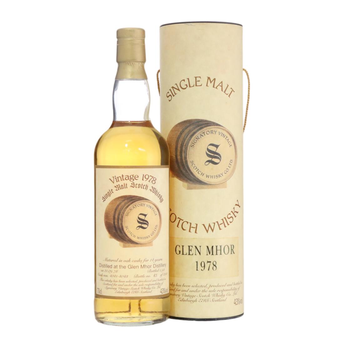 Glen Mhor 1978 Signatory Vintage 14