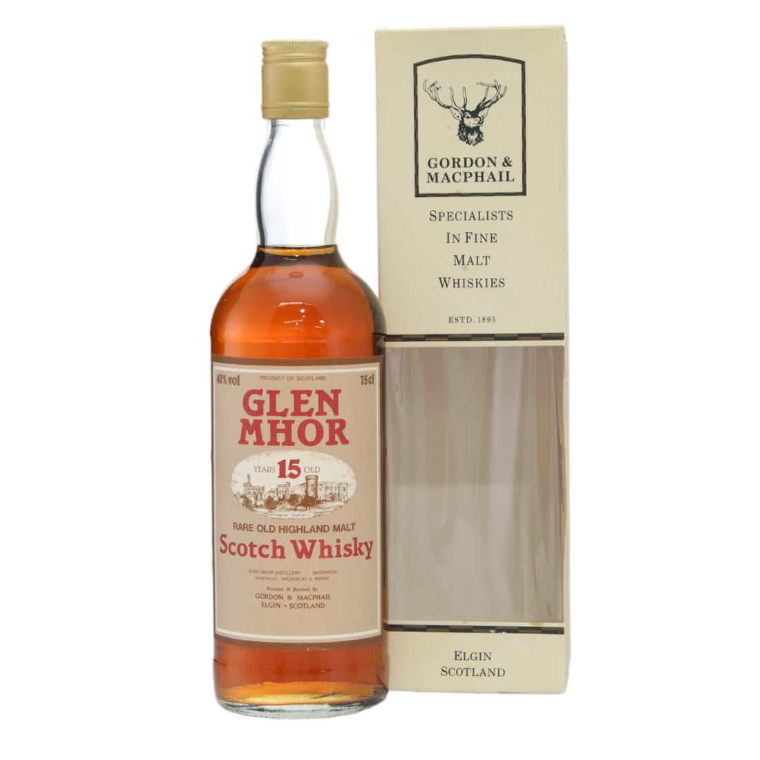 Glen Mhor 15 Gordon And Macphail 1980s