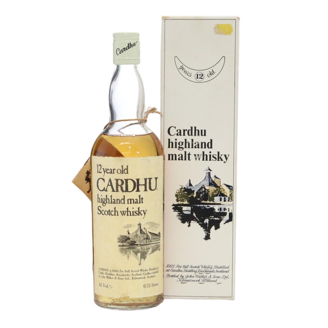 Cardhu 12 John Walker Sons
