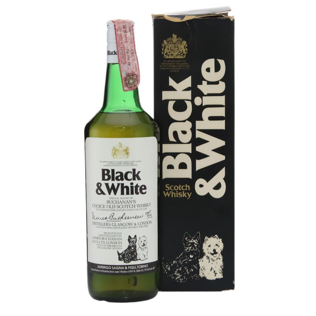 Black White Scotch Whisky