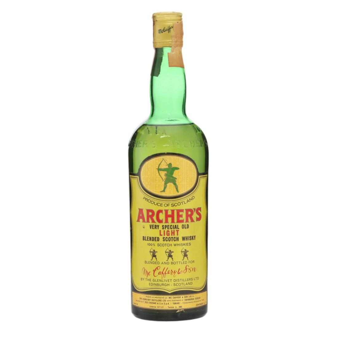 Archers Very Special Old Light Whisky