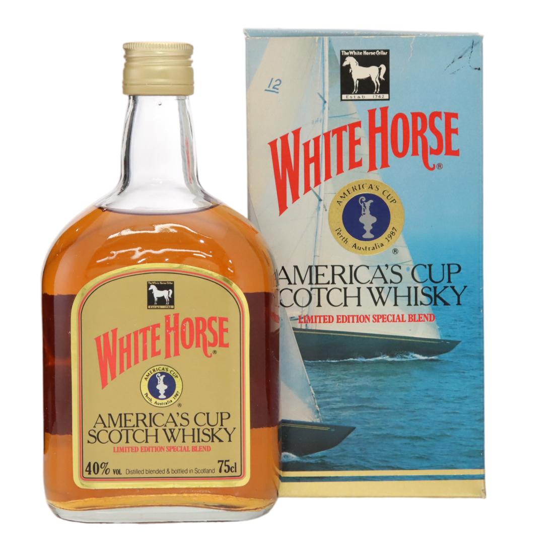 White Horse Americas Cup Scotch Whisky