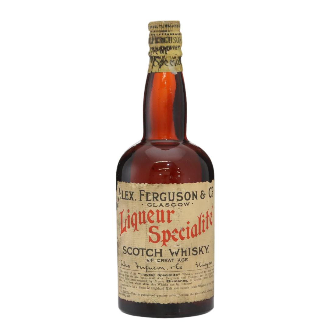 Alex Ferguson Liqueur Specialit Scotch Whisky