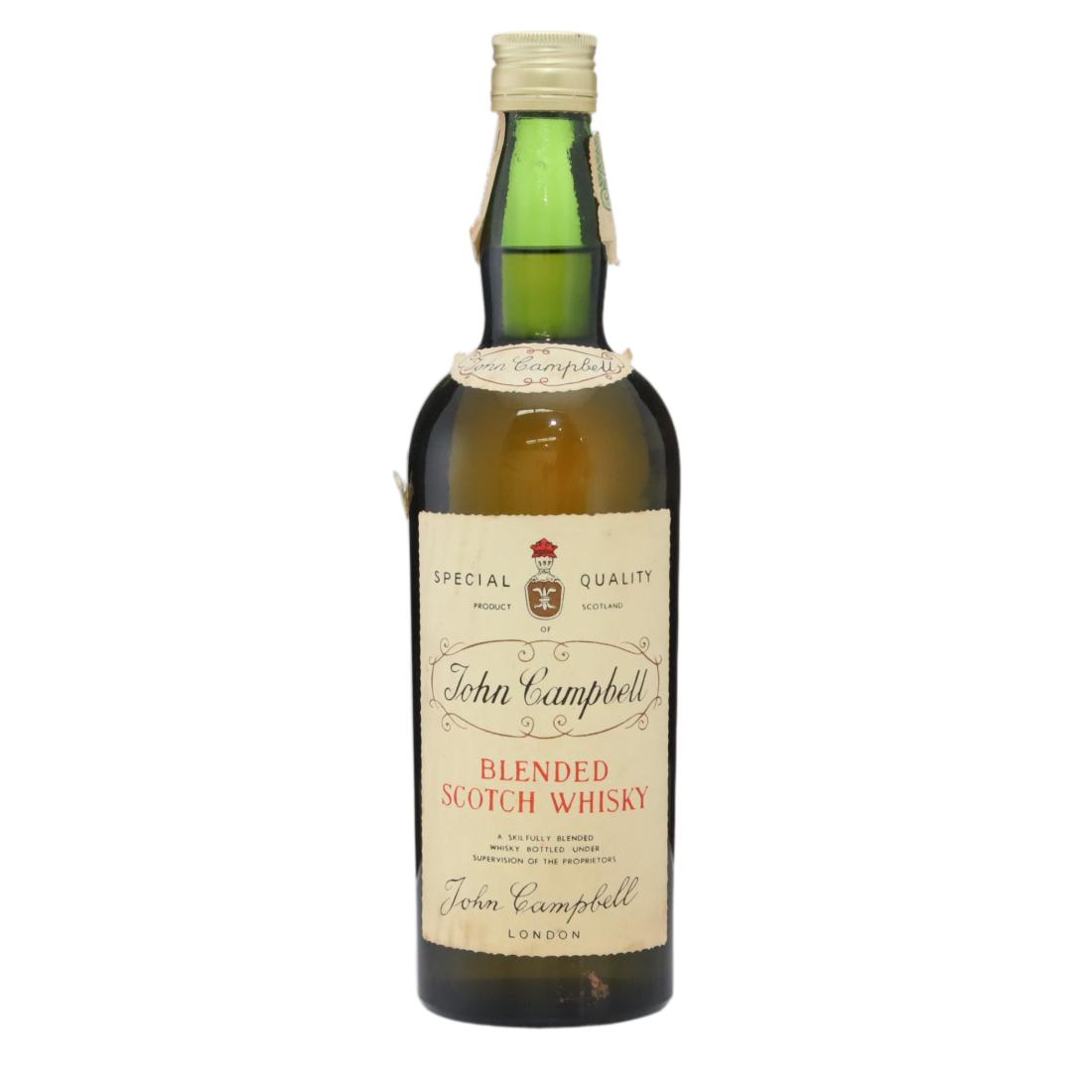 John Campbell Scotch Whisky Circa 1960s