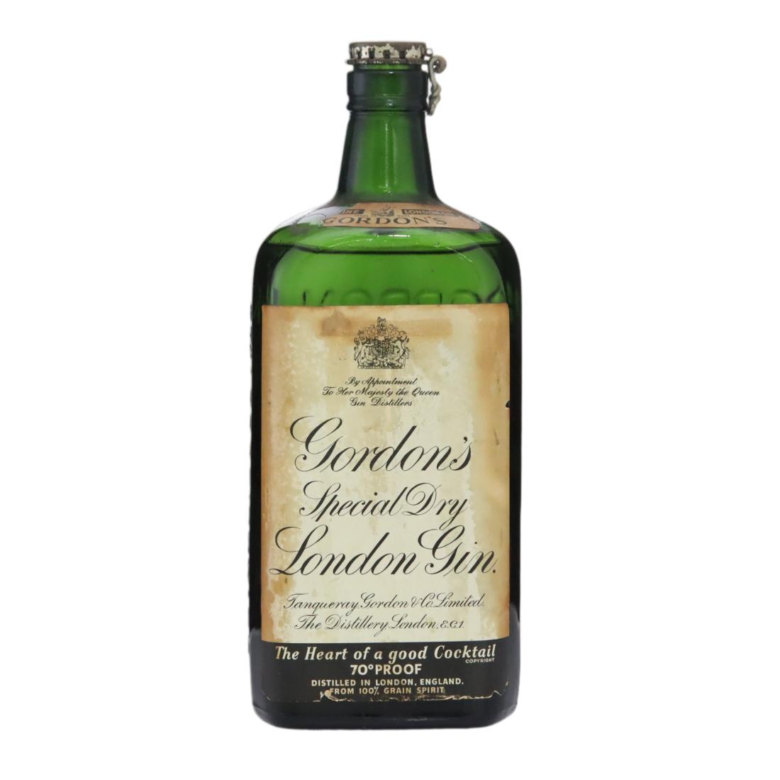 Gordons Special Dry London Gin 1950s