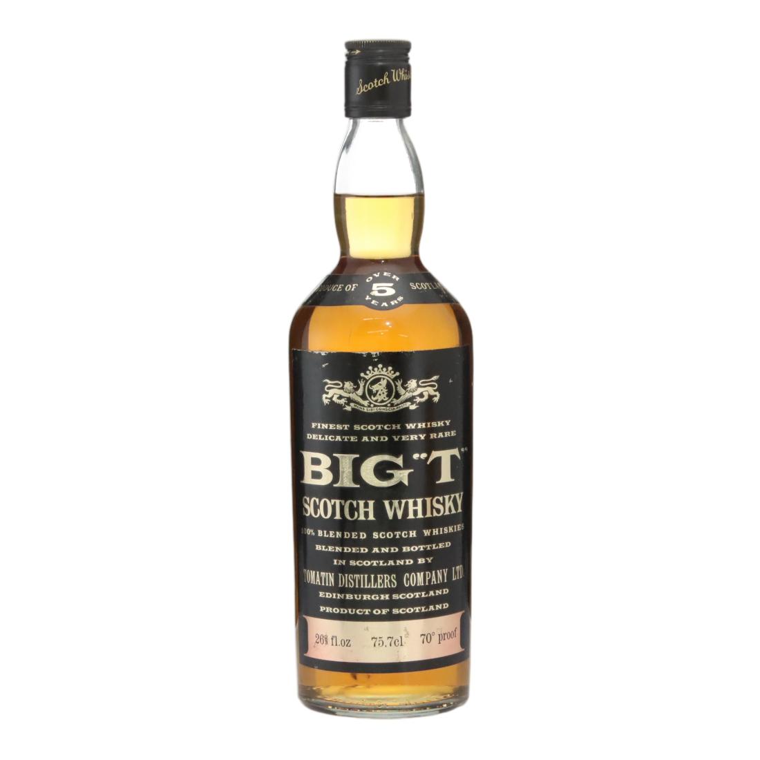 Big T 5 Scotch Whisky 1970s