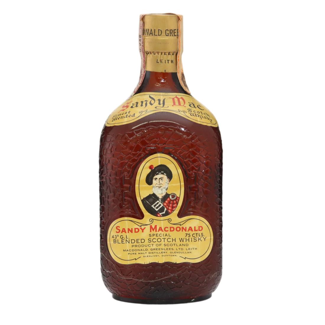 Sandy Macdonald Special Scotch Whisky 1960s
