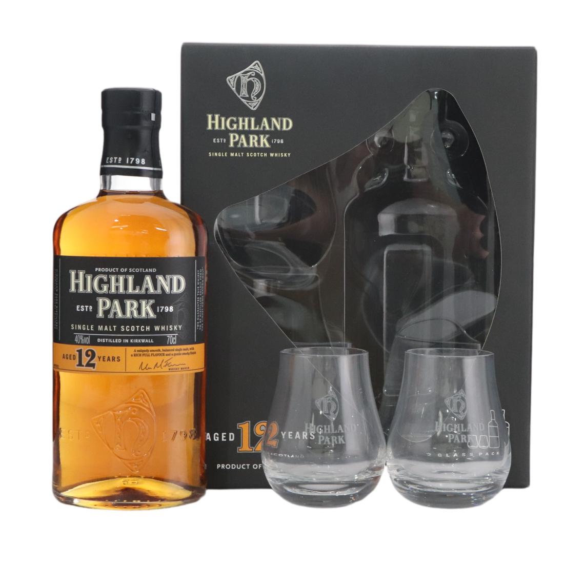 Highland Park 12 Glasses Gift Pack