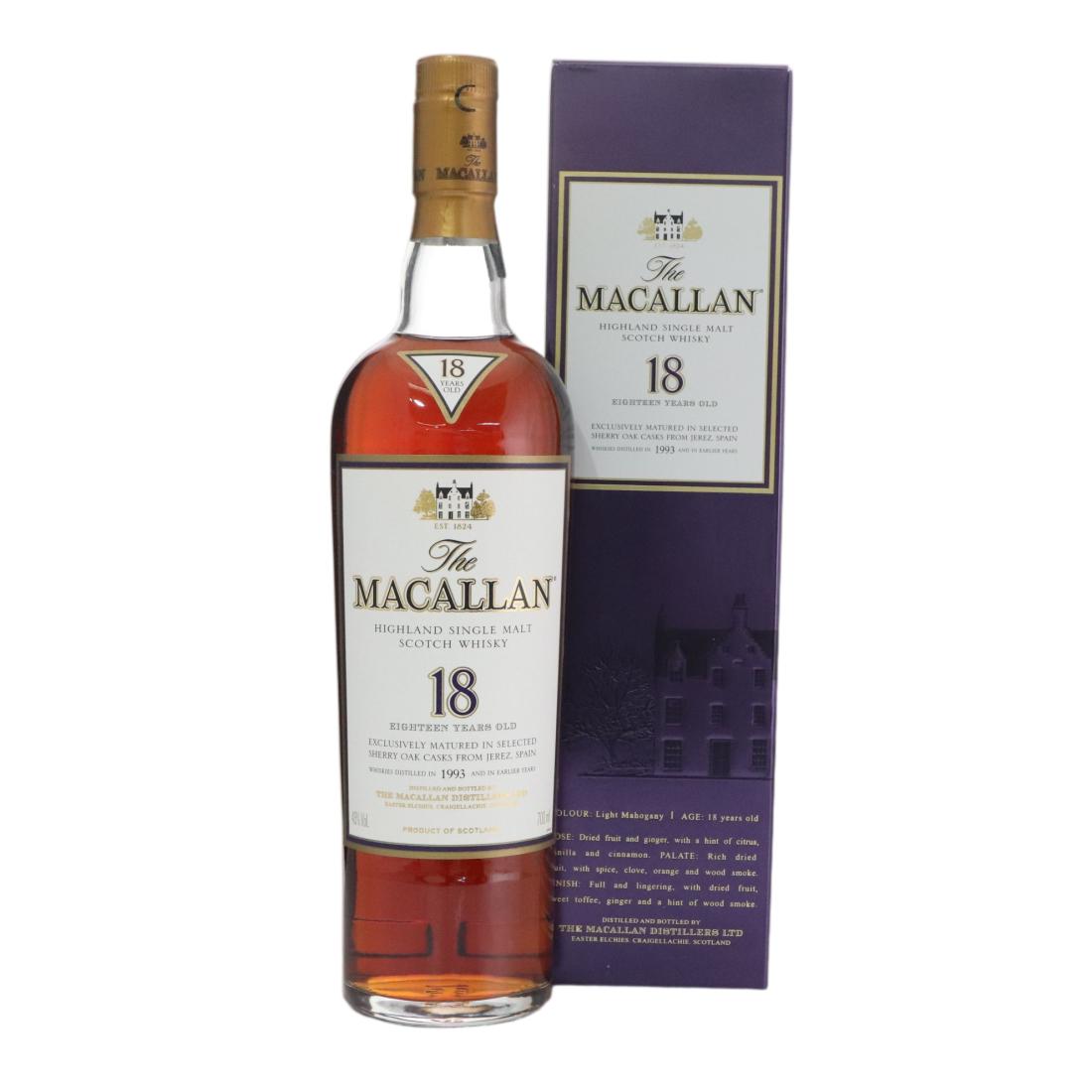 Macallan 1993 18
