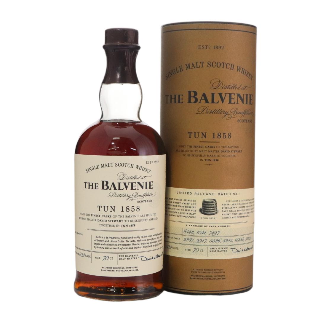 Balvenie Tun 1858 Batch No 1