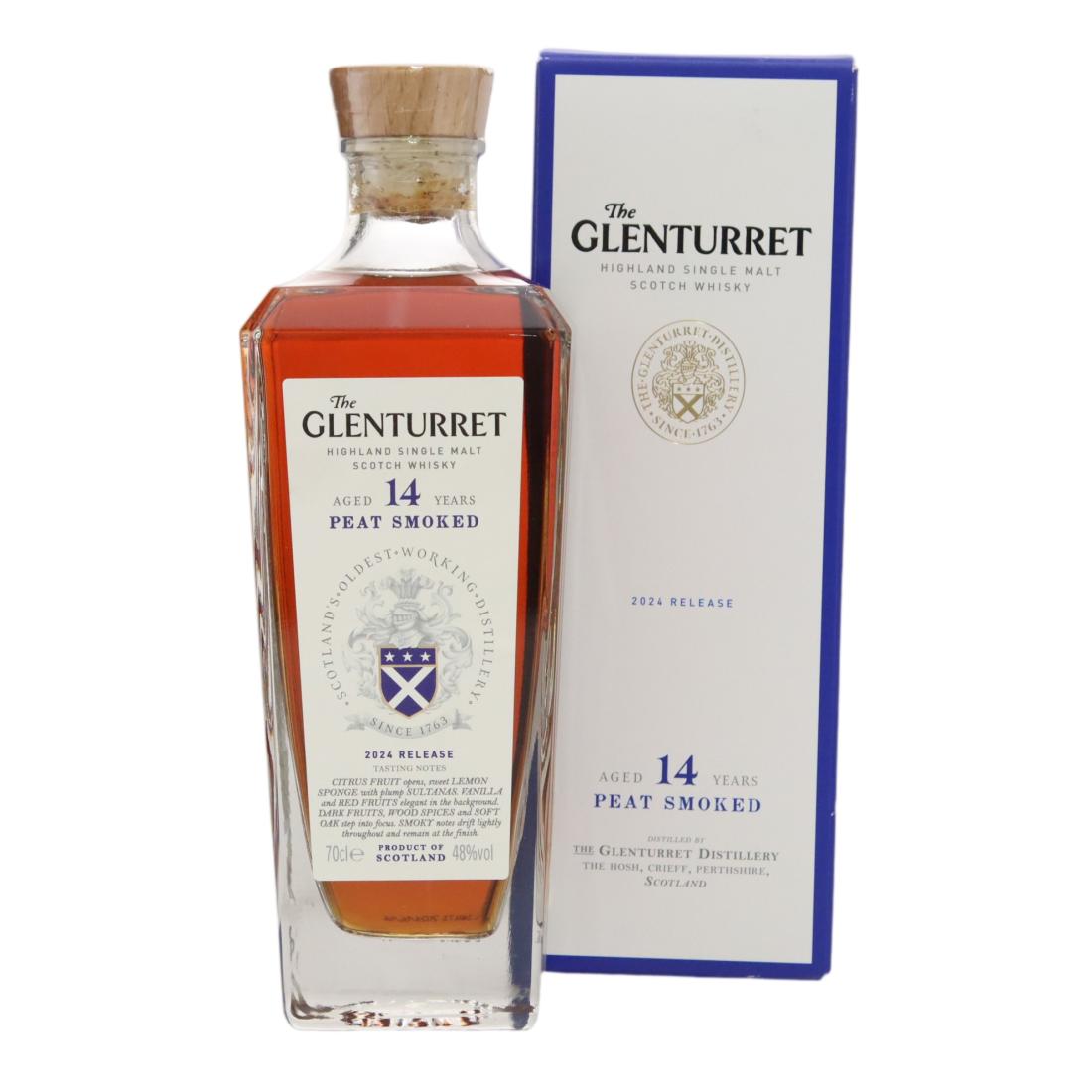 Glenturret Peat Smoked 14 2024 Release
