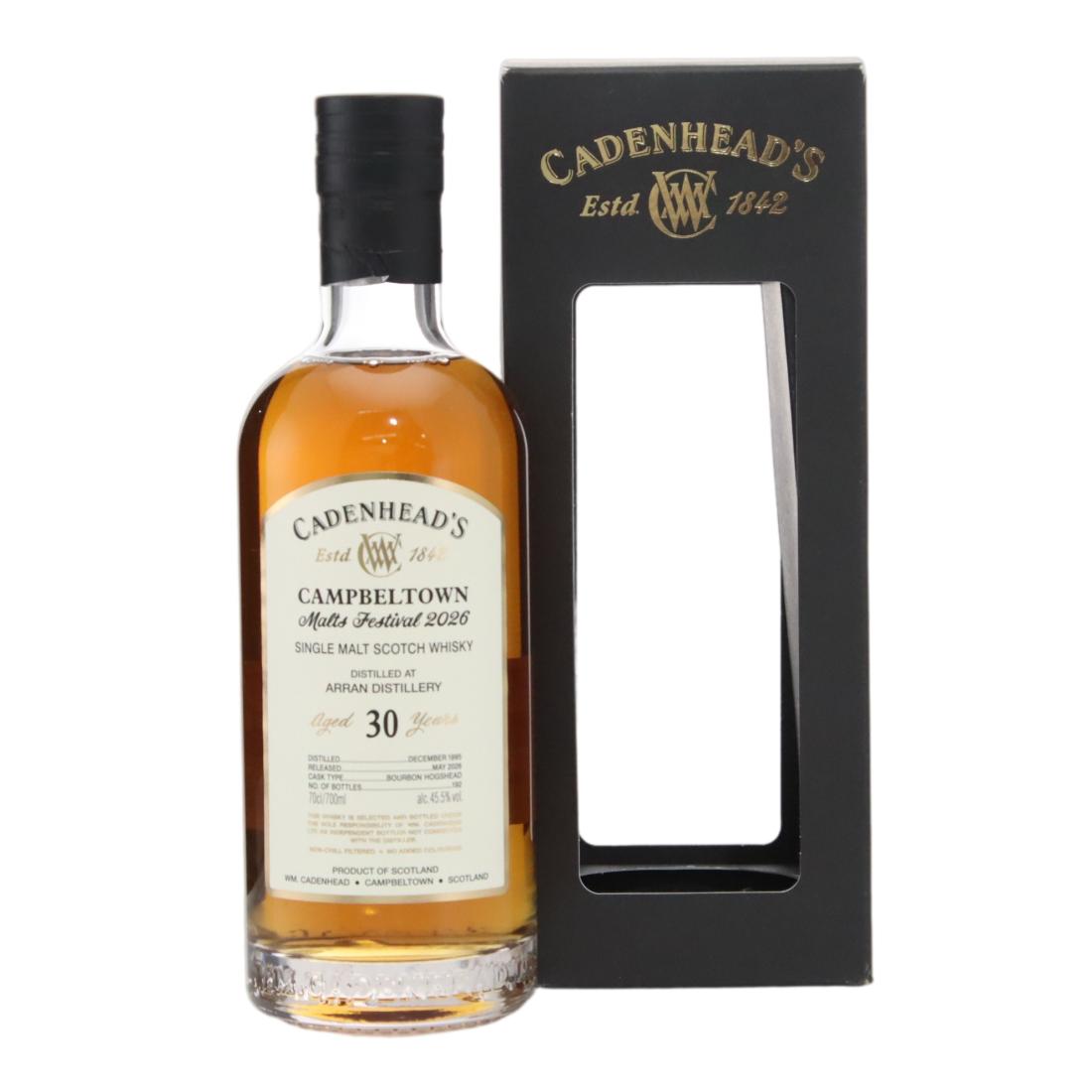 Arran 1995 Cadenheads 30