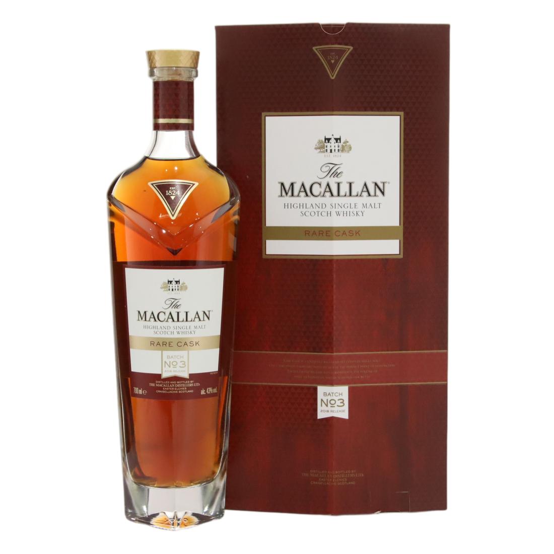 Macallan Rare Cask Batch No 3 2018 Release